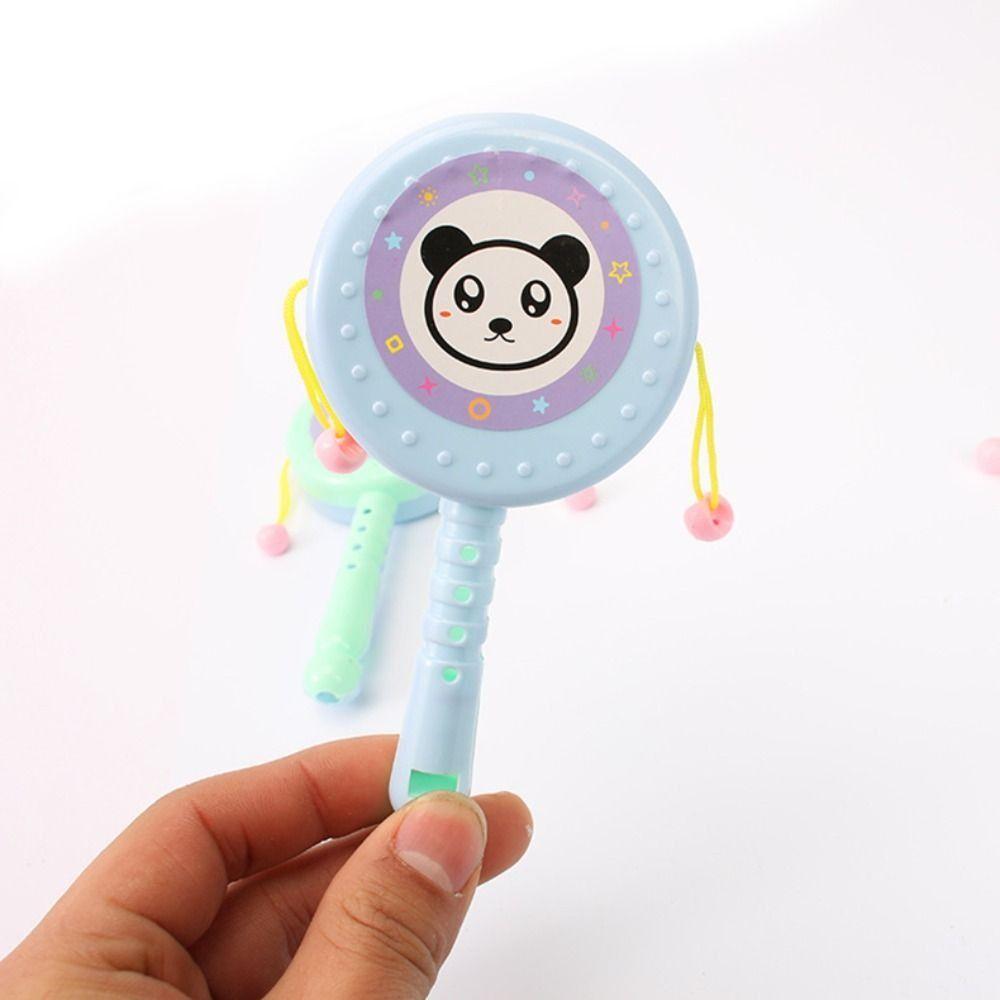 Party Supplies Musical Instruments Toys Rattle Music Toys Cartoon Rattle Kid Rattle Drum Musical