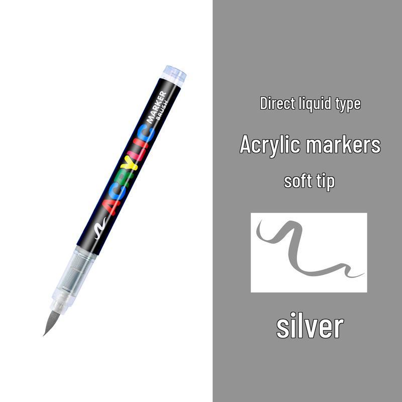 Акриловый маркер Guangna 8101 с жидким мягким наконечником - 288 цветов для DIY граффити и боди-арта