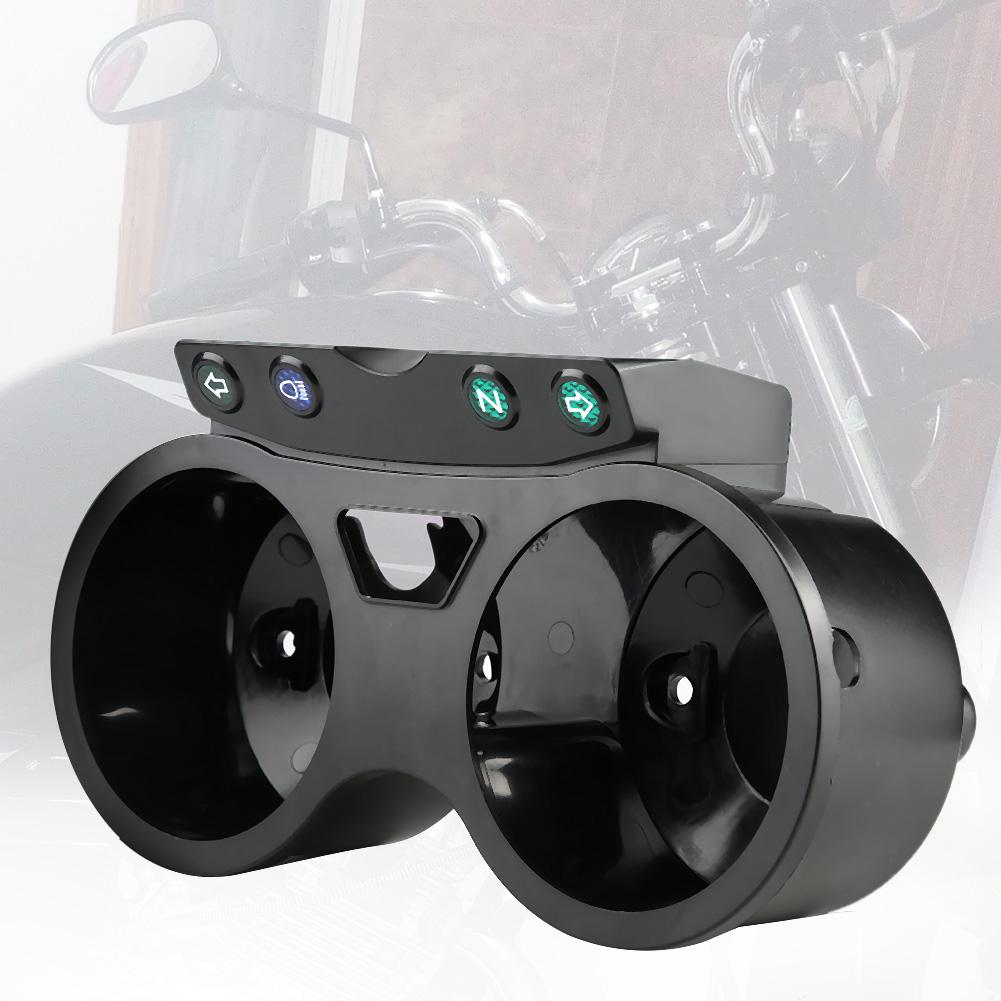 Черная крышка нижнего спидометра и одометра для Yamaha YBR 125 ED 2005 2009