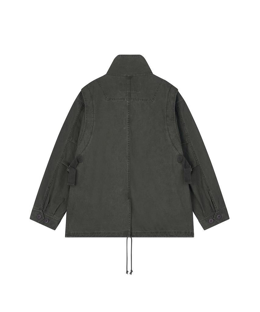 Sandric Vintage Field Jacket_Khaki