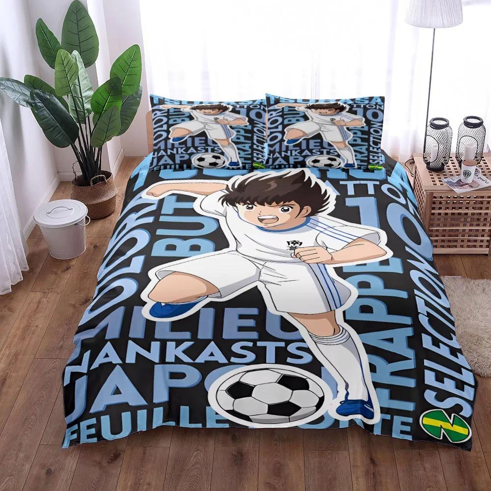 Inazuma Eleven Boys Duvet Cover Collection King Queen Double Full Twin Single Size With Bed Linen Collection