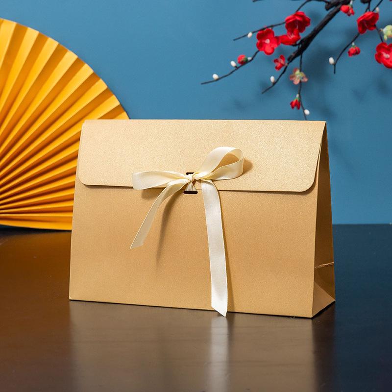 Folding Flip-top Gift Box for Underwear, Stockings, and Silk Scarves