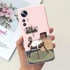 For Xiaomi Mi 12 Lite 5G Case Cute Fashion Cartoon Cover Soft Silicone Phone Case For Xiaomi Mi 12 12X Mi12 Pro 5G Fundas Bumper