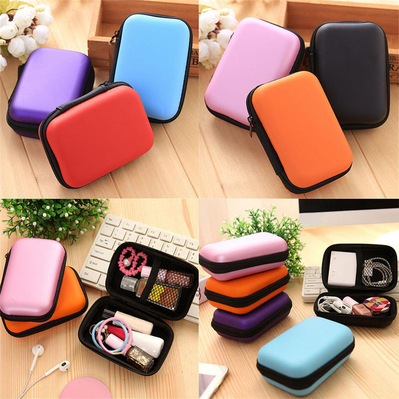 Модная гарнитура защищает жесткий чехол для хранения наушников