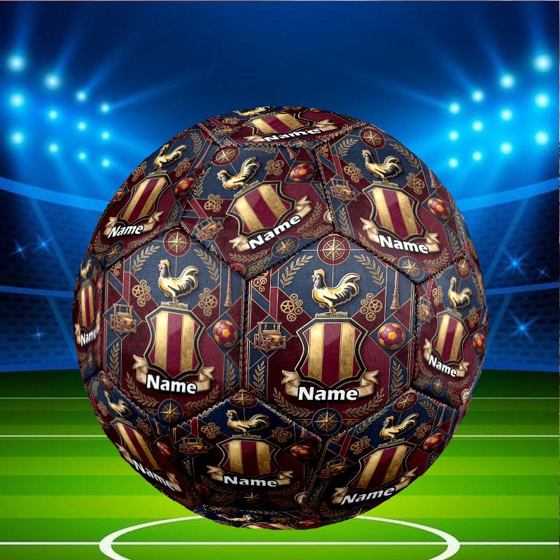 Custom Name Personalized Bradford City AFC Print Size 5 Soccer Ball Training & Match Football, for Team, Kicking, Gift for Football Enthusiasts