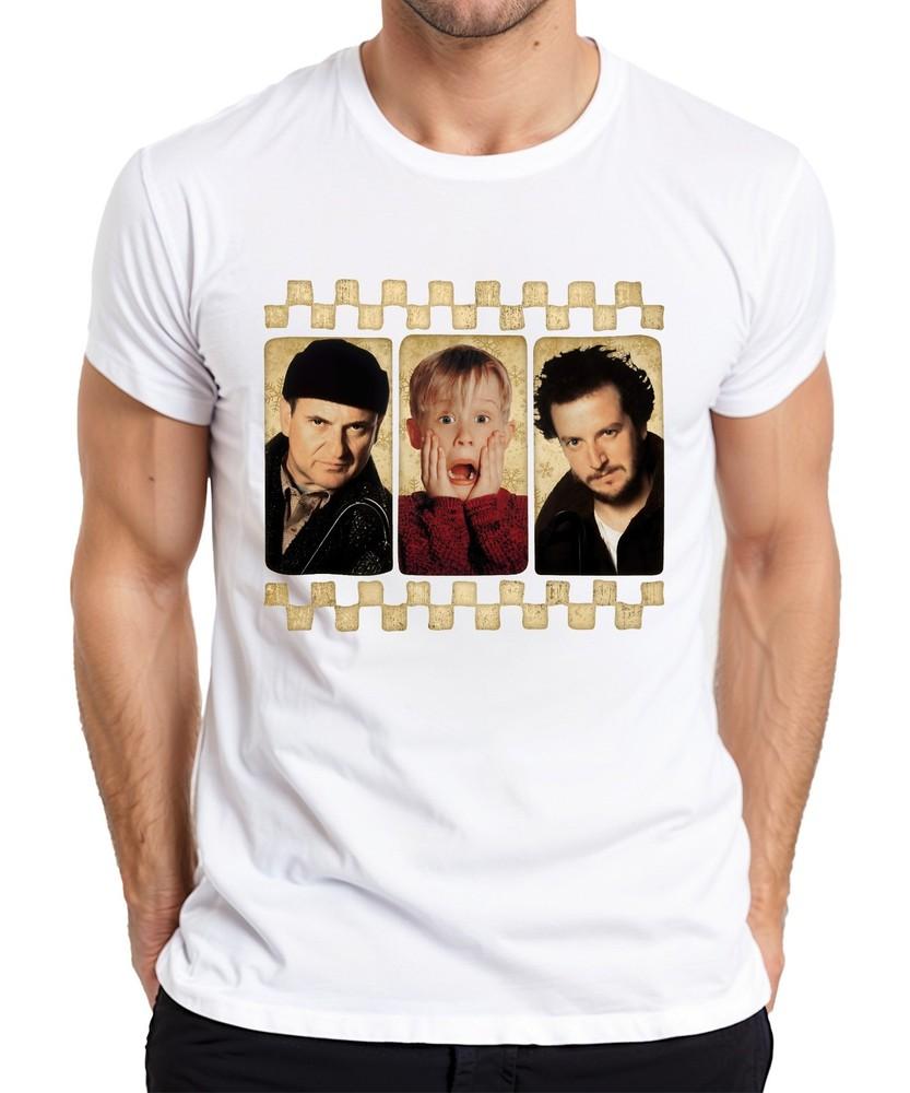 Kevin Home Alone Mccallister Movie Classic Christmas Harry Marv Unisexs TS