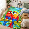 Parrot Paradise Living Room Nonslip Area Rug Soft Carpet For Bedroom Game Playroom Sofa Office Home Decor Doormat Christmas Gift C9261808