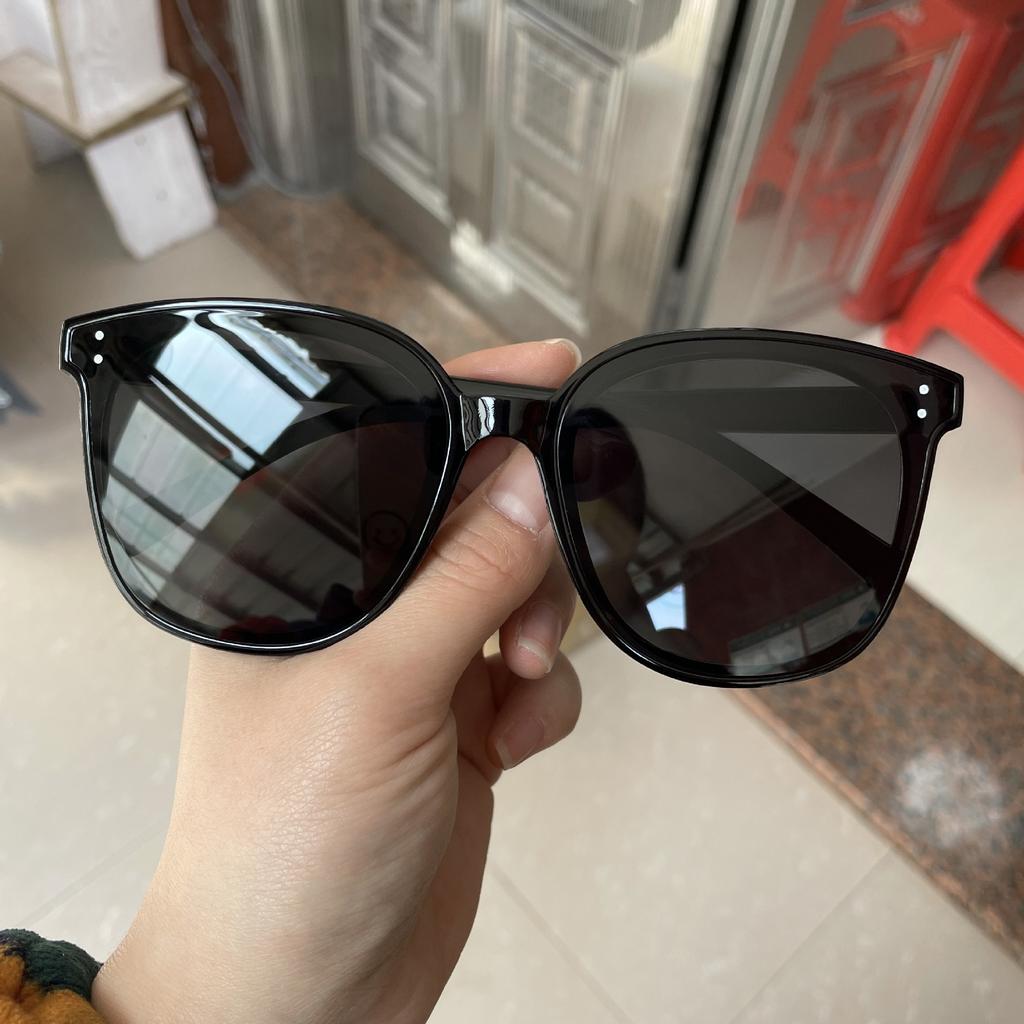 Маленькие трехточечные солнцезащитные очки, квадратные солнцезащитные очки, солнцезащитный крем, защита от ультрафиолета, большая оправа с дренажем, очки-стойла