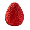 3D Printed Twisting Strawberry Toy, Stress Relief Slippery Strawberry Toy, Articulated Spiral Rotating Fruit Fidget Toy for Kids Adults