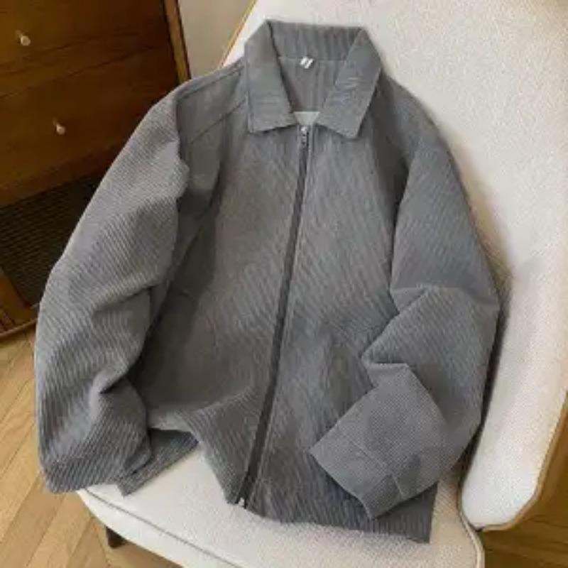 Осенняя куртка бейсбольный костюм такой же двухслойный свободный и универсальный модный