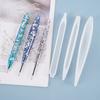 Cylinder Pen Shape Resin Mold DIY Crafts Candle Jewelry Casting Tool Crystal Epoxy Mold Ballpoint Casting Silicone Mould