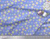 Soimoi Black Poly Crepe Fabric Lemon Slice Shirting Print Fabric by Yard 42 Inch