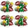 Rugby Player Theme American Soccer Balloons Sports Theme Party Decor Set Teens Age 1-9 Teenager Birthday Ballons Globos