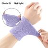 1 Pc Sports Sweatbands Sweat-Absorbing Elastic Wristbands Compression Wrist Sleeve Wrap for Tennis Football Basketball Running Gym