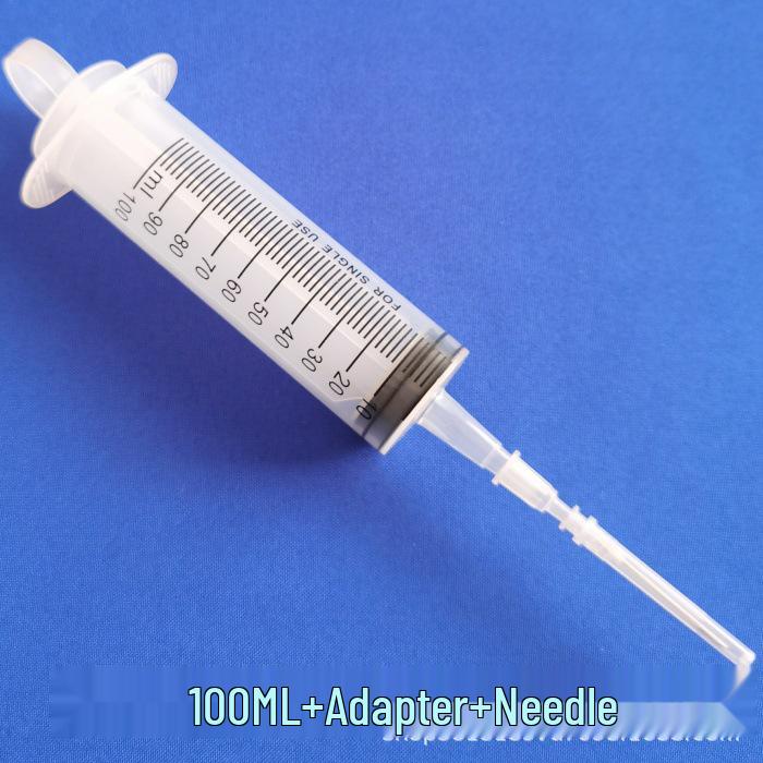Large Capacity Liquid Syringe Needle for Enema and Nasal Feeding