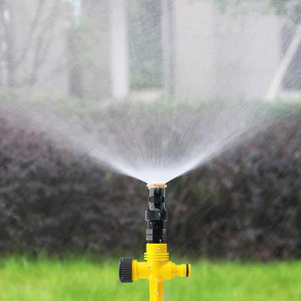 5PCS Auto Irrigation System 360 Degree Rotation Irrigation Watering Sprinkler Corrosion Resistant Easy Install for Garden Lawn