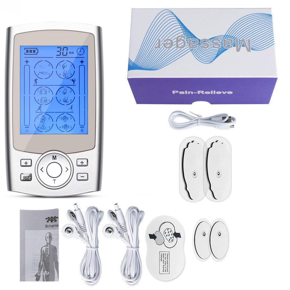 36-режимный электростимулятор мышц Tens для массажа плеч и шеи