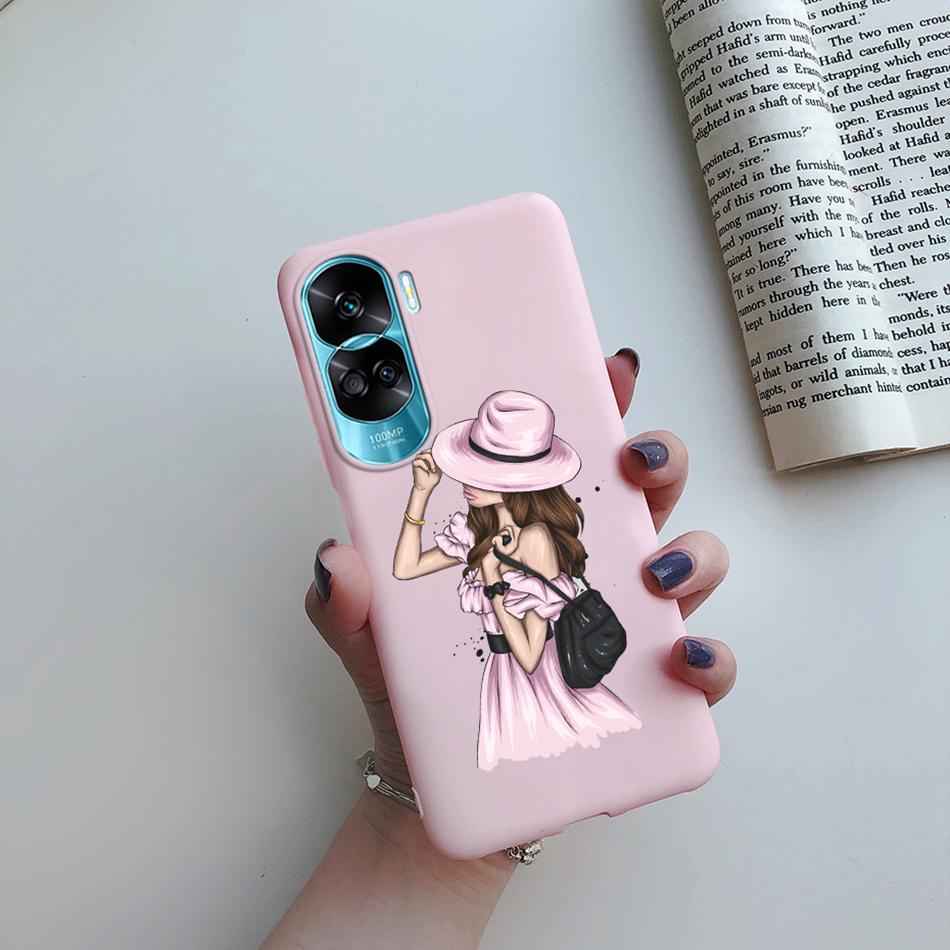 For Huawei Honor 90 Lite Case Honor90 Lite Soft Silicon Super Mom Baby Fashion Girls Back Cover for Honor 90 Lite 5G 6.7" Fundas