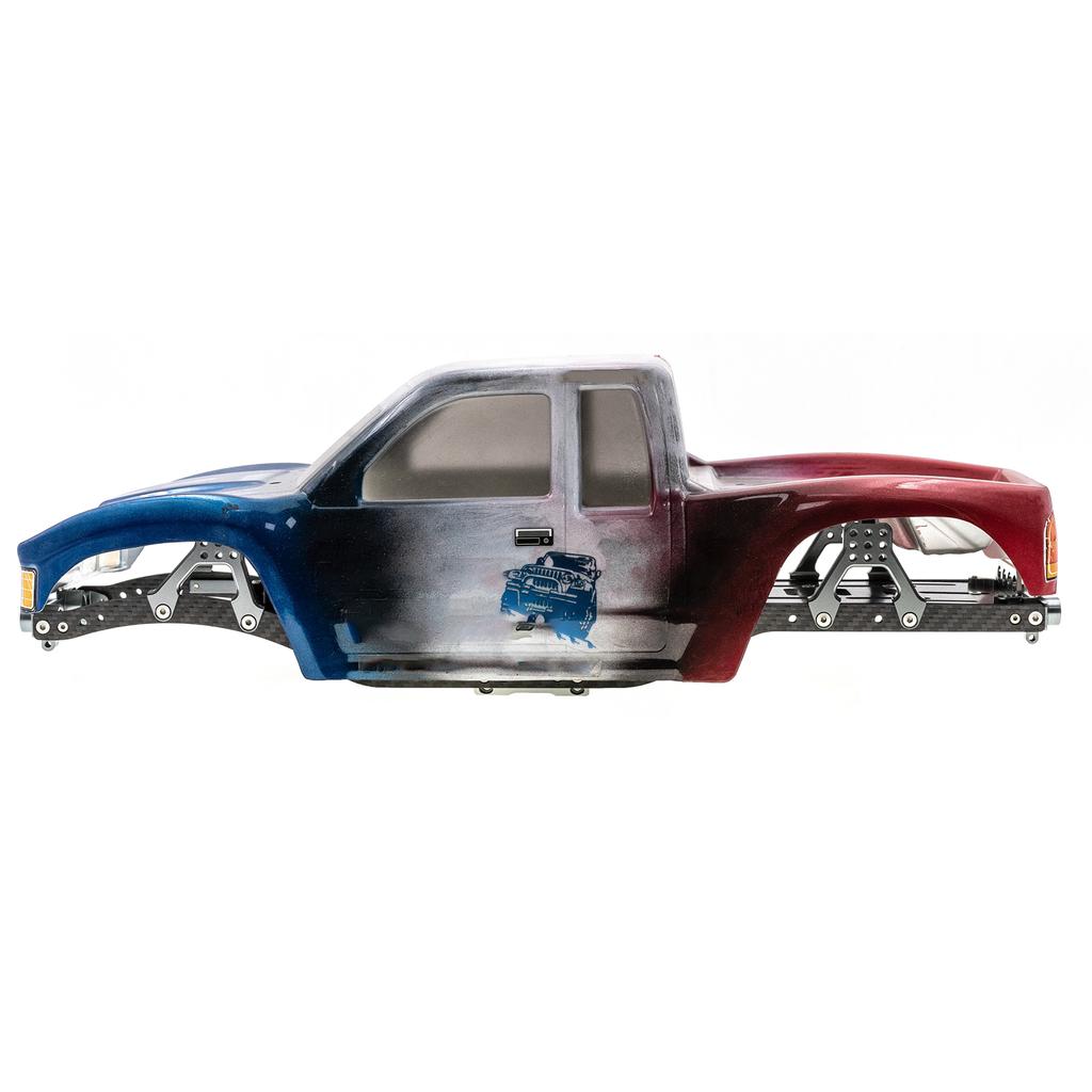 Металлическая рама шасси Замена деталей корпуса шасси с дистанционным управлением для осевого SCX10 1:10 Пульт дистанционного управления