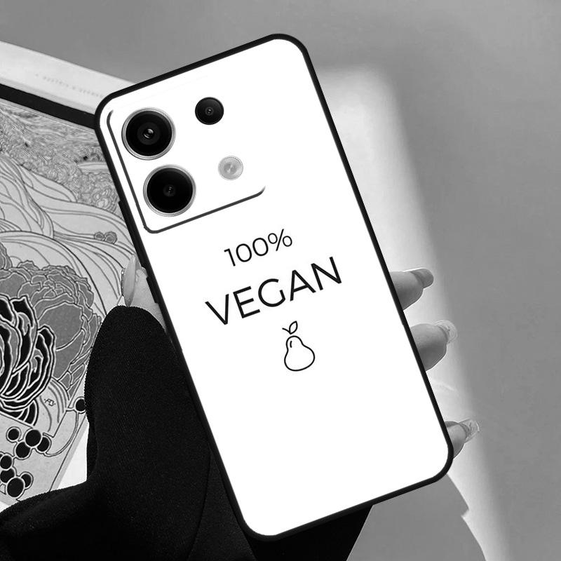 LOVE VEGGIE Vegetarian VEGAN Case For Xiaomi Redmi Note 13 Pro 14 12 11 9 10 9S 10S 11S 12S Redmi 13C 10C 12C 14C Cover
