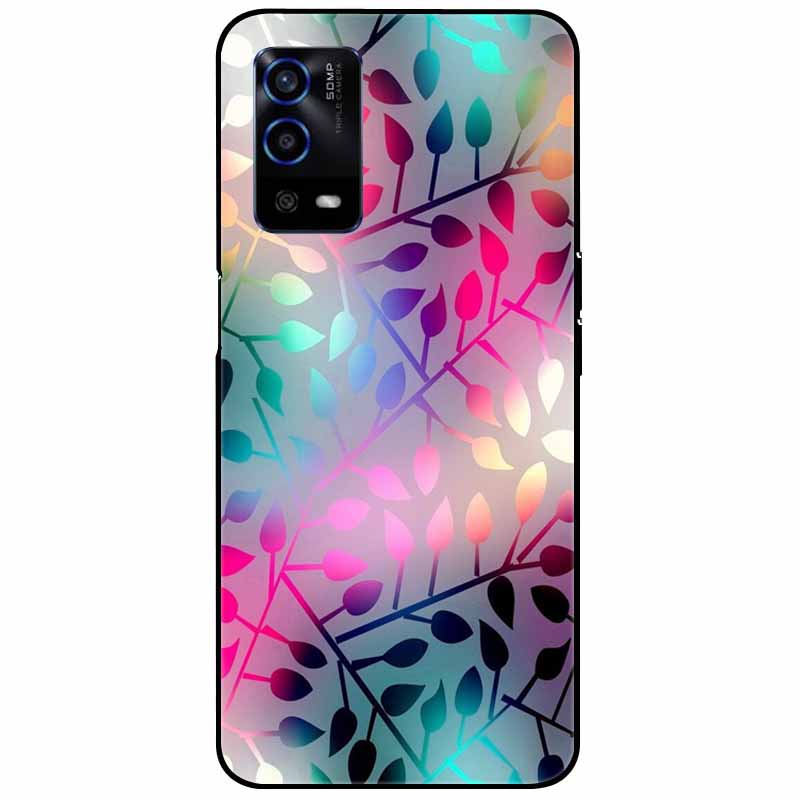 Для Oppo A55 4G Чехол A 55 Силиконовый Мягкий Расписной ТПУ Черная Крышка для Oppo A55 Чехол CPH2325 Милый Funda Coque для OPPOA55 6,51''