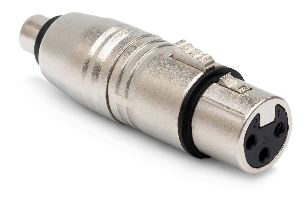 Hosa Адаптер RCA - XLR гнездо Компактный GXF-132