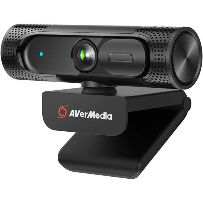 AVerMedia PW315 1080p Full HD Webcam (95° Wide Angle) - Black