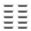 10Pcs Sink Overflow Hole Cover Bathroom Rubber Wash Basin Overflow Rings Kitchen Sink Washbasin Drain Seal Stopper