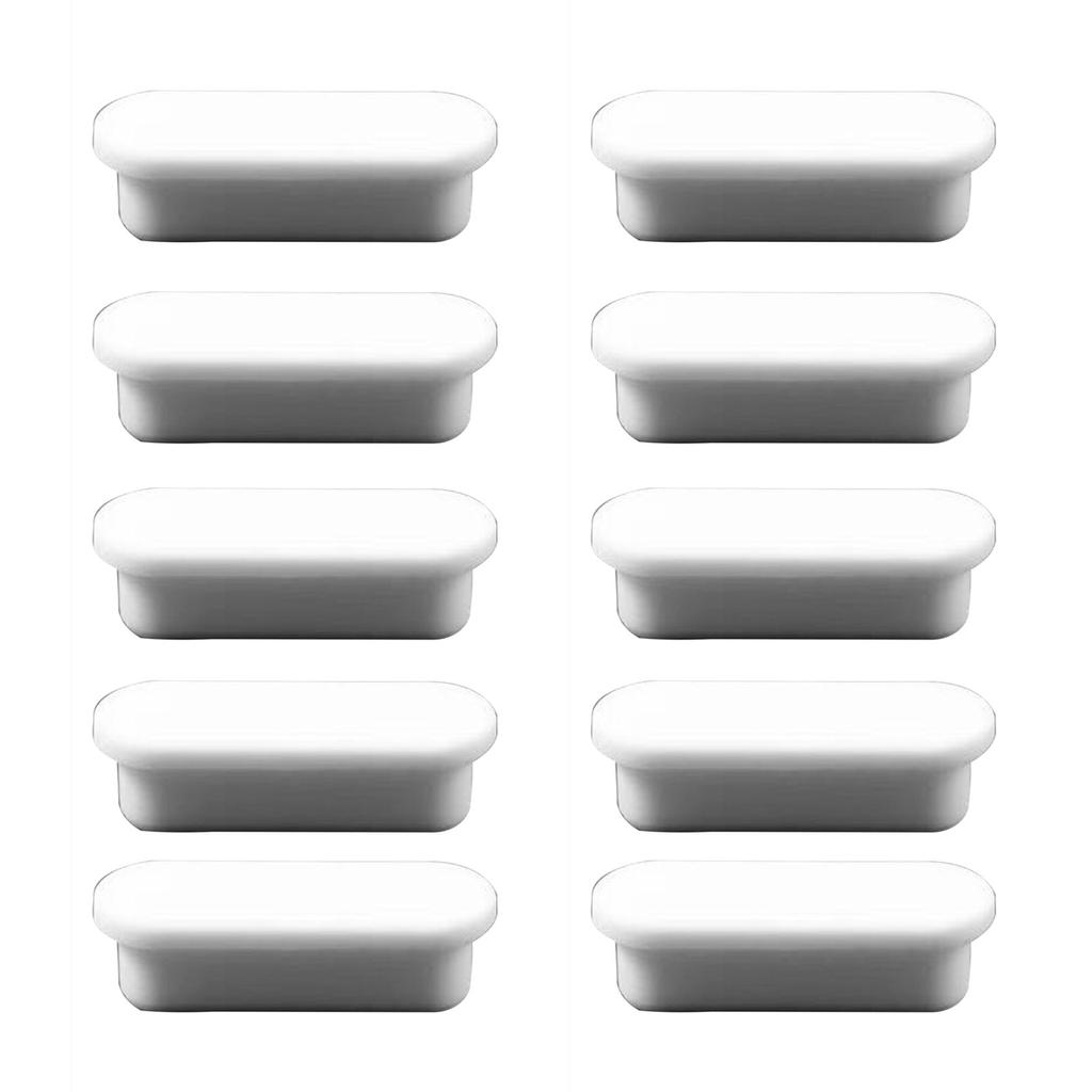 10Pcs Sink Overflow Hole Cover Bathroom Rubber Wash Basin Overflow Rings Kitchen Sink Washbasin Drain Seal Stopper