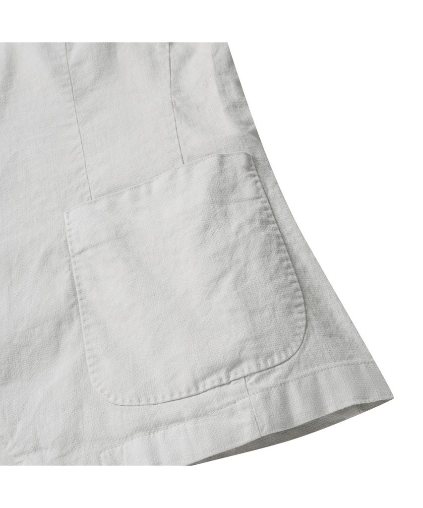 Henry Cottons Linen Blend Garment Dyed Jacket_Ahjam25301Ivx
