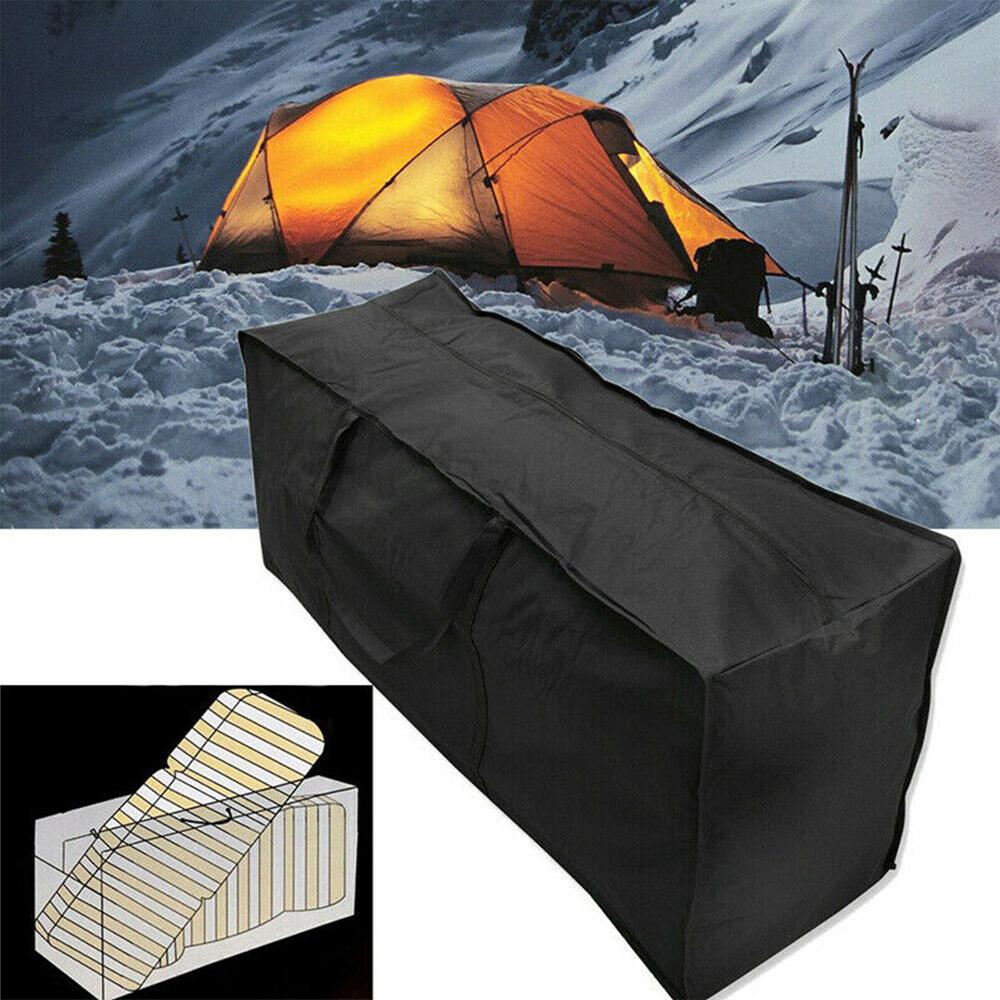 Outdoor Furnitures Storage Bag Oxford Cloth Waterproof Black Garden Furniture Covers Multifunctions Christmas Tree Organizer