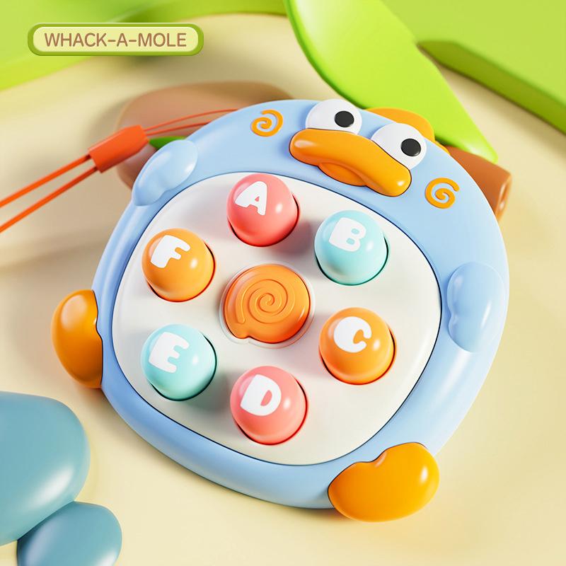 1 шт. Детский реквизит для снятия напряжения с пальцев, мини-игрушка для развития координации рук и глаз «Ударь крота»