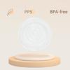 Reusable Breast Pump Diaphragm Replacement Membrane Multi Brand Compatibility Designing To Prevent Milk Leakage White