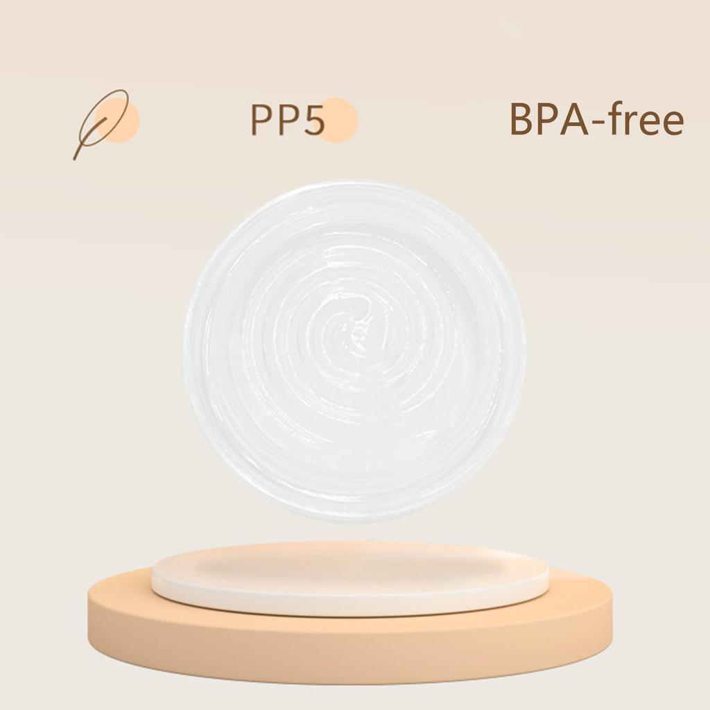 Reusable Breast Pump Diaphragm Replacement Membrane Multi Brand Compatibility Designing To Prevent Milk Leakage White