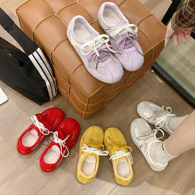 Женская обувь Dexun на плоской подошве, новая коллекция весна-лето 2025, повседневная дышащая универсальная повседневная одинарная обувь, женская обувь