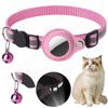 Для Apple AirTag Pet Collar светоотражающий ошейник для котят с колокольчиком GPS-трекер держатель регулируемый для кота котенка