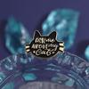 Black Cat Enamel Pins Custom Ask Me About My Cat Brooches Lapel Badges Cartoon Animal Funny Jewelry Gift for Kids Friends