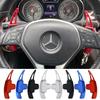 Для Mercedes-Benz A-Class A180 A200 A220 A250 W176 2013-2015 Автомобильный руль Лепестки переключения передач Алюминиевый сплав Автомобильный стайлинг Расширитель