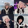 Winter Plush Cat Ear Hat With Warmth For Girls And Teens