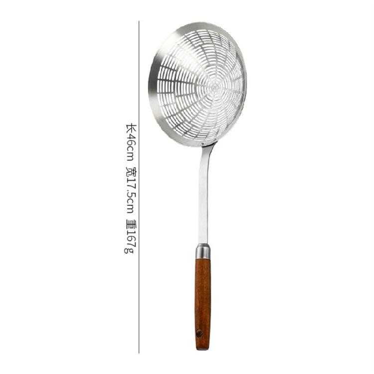 Практичная шумовка Стальная шумовка для слива и жарки Кухонная утварь