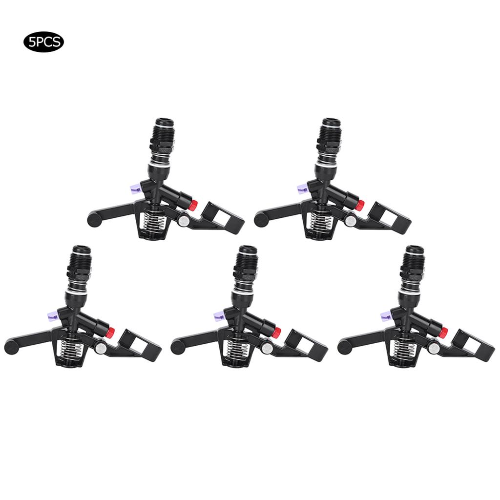 5 шт. вращающийся кулисный распылитель 3/4 дюйма DN20 наружная резьба для сельскохозяйственного орошения