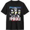 JOISOMI Футболка с коротким рукавом Рок-группа The Police Повседневные рубашки Футболка с круглым вырезом Спортивные рубашки