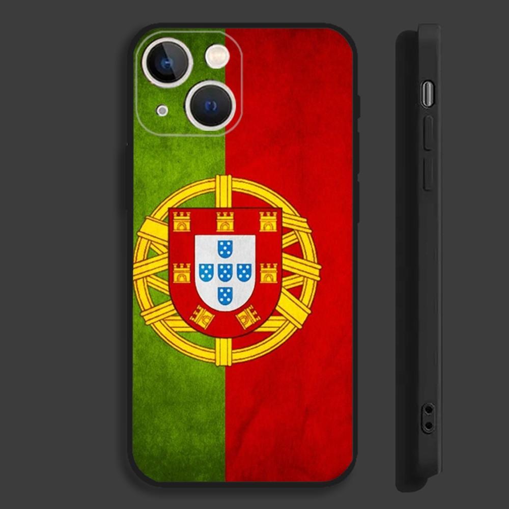 Чехол для телефона с флагом Португалии, Португальская страна, для iPhone 15,14,13,12,11 Plus,Pro,Max,XR,XS,X,7,8 Plus,SE,Mini, силиконовый, мягкий
