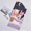 1pc Minnie14 Beach Towel with Custom Name, Beach/Swimming/Bath/Picnic/Camping Towel, Suitable for Seaside Beaches