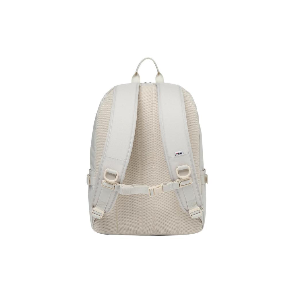 New FILA Nylon Backpack Regular Unisex Cream White FS3BPF5005X-CRM