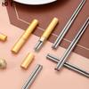 Diamond Accent 304 Stainless Steel Portable Chopsticks