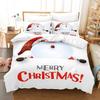 Christmas Cartoon Animation Digital Printing Bedding Four-Piece Set
