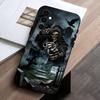 Чехол для телефона Reaper Skull Skeleton Gun-RSG Черный Силиконовый Мягкий Для Samsung Galaxy A73,A72,A71,A70,A53,A52,A51