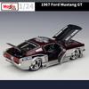 DRZG2 Maisto 1:24 Ford Mustang GT 1967 Modified Alloy Car Diecasts & Toy Vehicles Car Model Miniature Scale Model Car For Children