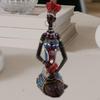 Статуя африканской дамы, настольная скульптура, легкая женская фигурка, для